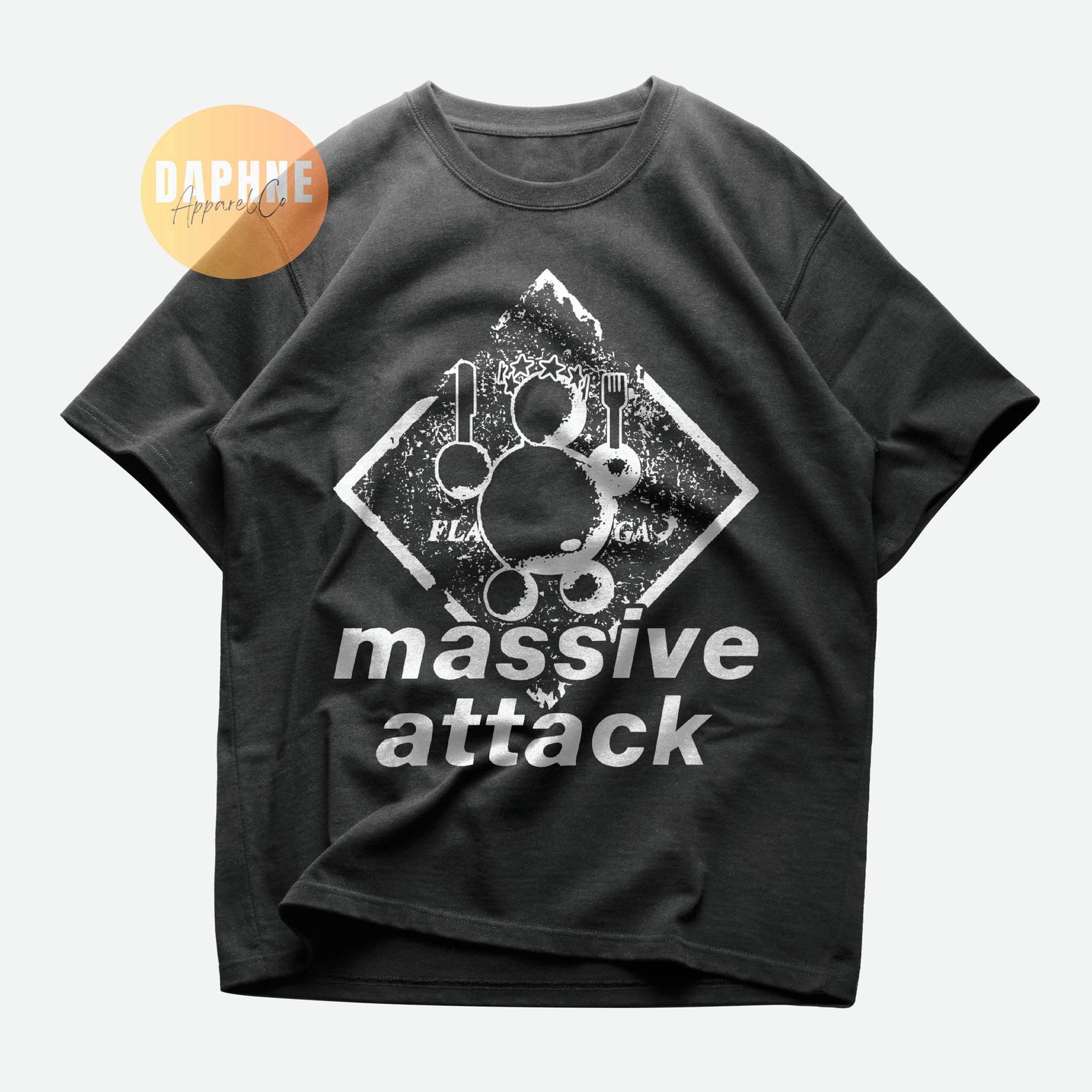 Massive Attack Protection Album T shirt | 90s Vintage Style S