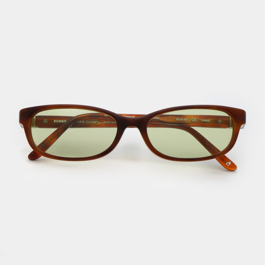 Bonikeullaideu Trinket Layered Brown Tortoise & Green Tint
