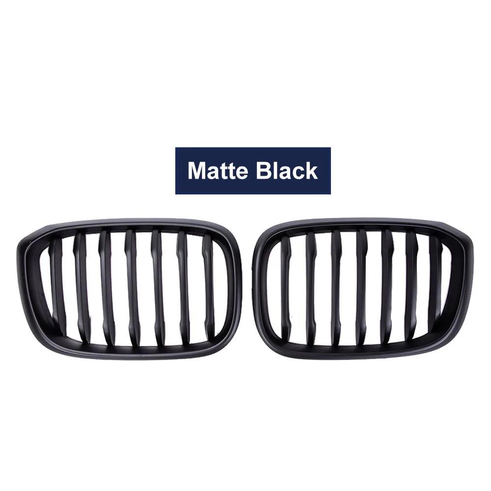

Car Front Kidney Grill For BMW X4 G02 2018-2021 Single Line 1slat Gloss Matte Black Bumper Racing Grills B-Matte Black