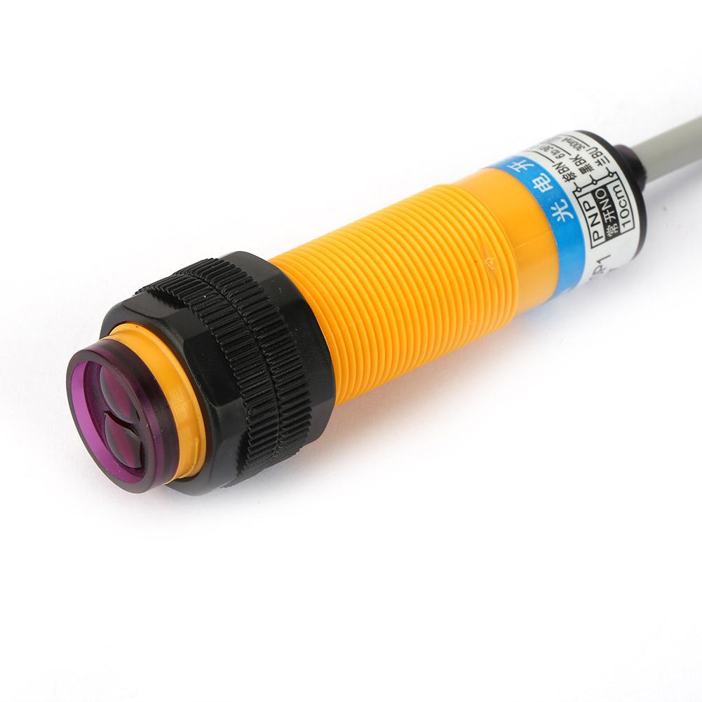 10cm Photoelectric Switch PNP NO Proximity Sensor DC636V E3FDS10P1