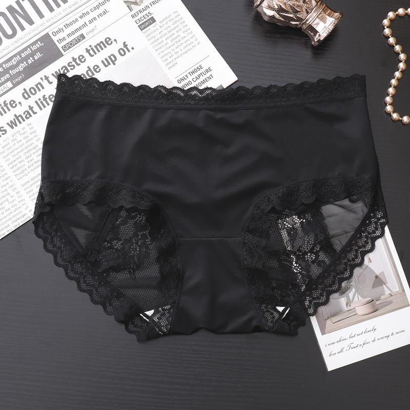 Women's Sexy Sexy Lace Pure Desire Satin Hollow Triangle Underwear