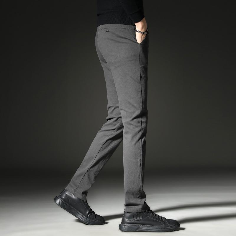 Casual Pants, Men's Cotton Pants, Seasonal Korean Classic Casual Pants, Business Casual Pants, Men's