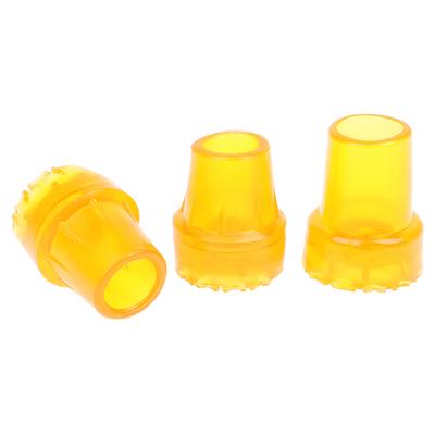 2 ks 19 mm/22 mm protiskluzová gumová koncovka na berle Odolná guma Protiskluzová Vysoce odolná Výměna holí pro vycházkovou hůl Konec berle