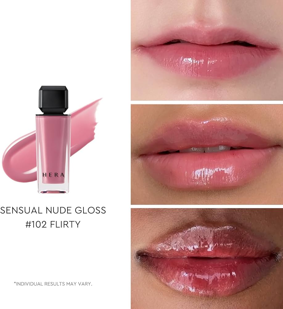 Sensual Nude Gloss No. 102 Flirty 5g Korean Luxe Brand Store