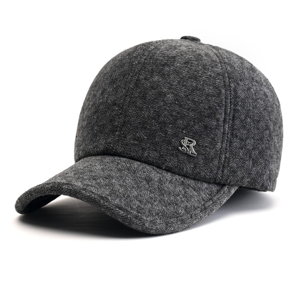 Winter Mens Baseball Cap With Fleece Lining For Warmth And Windproof Comfort