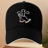 Print Cross Praying Hands Baseball Cap Polyester Adjustable Casual Outdoor Sports Headwear
