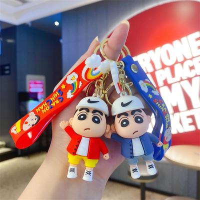 Cartoon Cute Crayon Small New Doll Keychain Glue Car Key Bag Pendant Doll Machine Gift