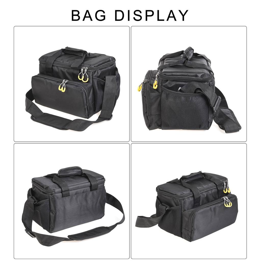 Thicken Fishing Tackle Bag Convenience Fishing Gear Storage Bag Multipockets Carrying Pouches Fishing Accessoris