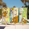 R-rilakkumas-es Towel Textile Bathrobe Beach Quick-Drying Lightweight Cute Portable Camping Swim Pool Cartoon Travel
