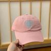heart Letter Embroidery Baseball Caps Spring Summer Men Women Cotton Adjustable Casual Hat Hip Hop Streetwear Sun Hats