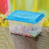 Portable Cage Bowls Feeding Pet Products Goldfish Tank Turtle Tank Hamster Box