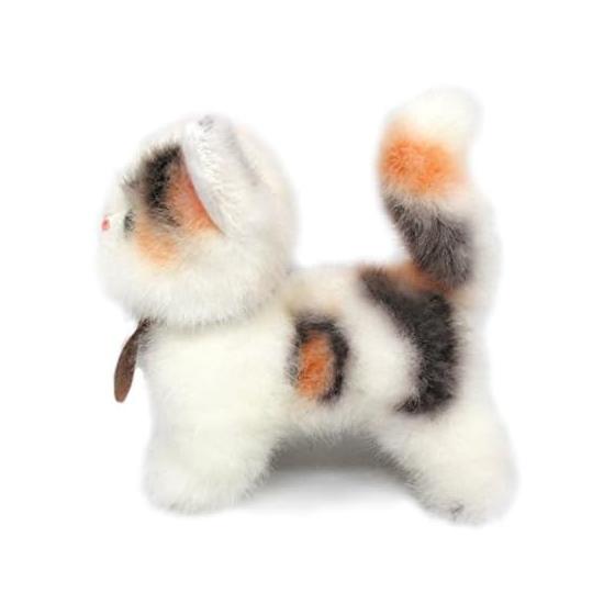 Sanei Boeki Graceful Reprint Miya Mike the Kitten Standing Plush Toy Height 15cm Purely Made in Japan