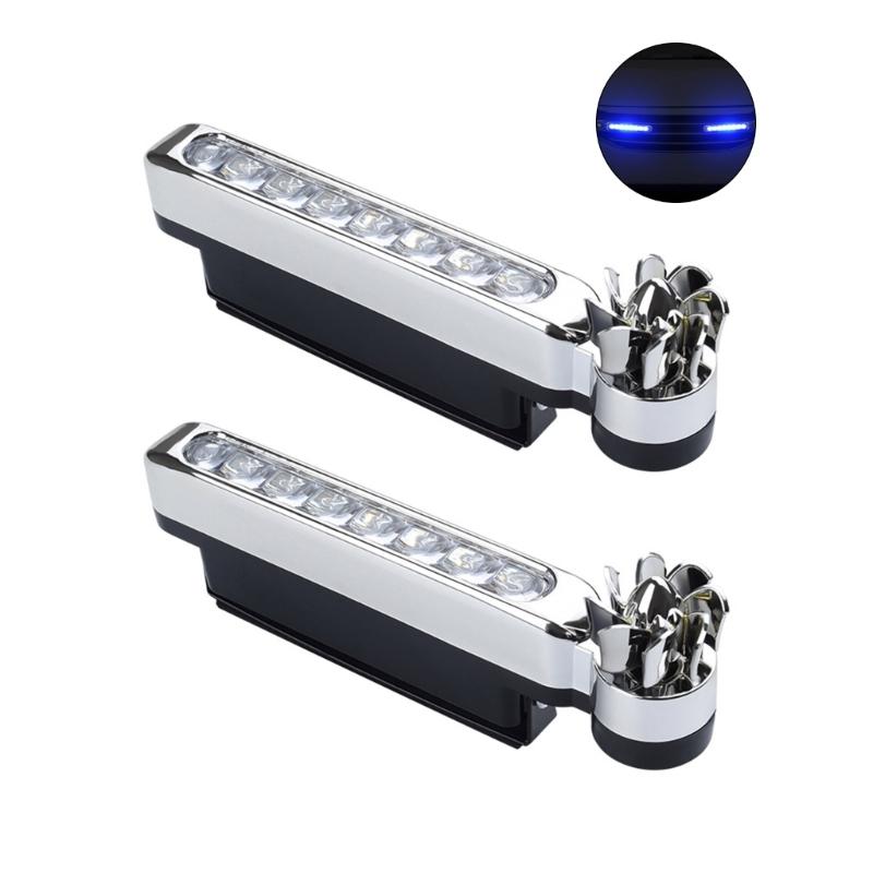 Versatile Wind Powered LED Vehicle Light Daytime Running Light for All Drivers