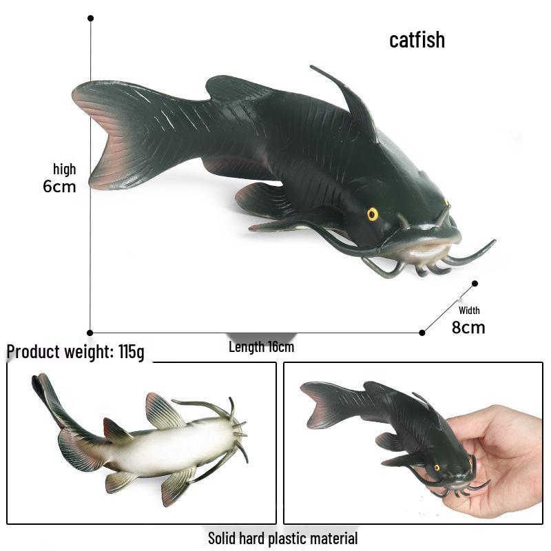 Children's Solid Plastic Hammerhead Shark Underwater Model Toy