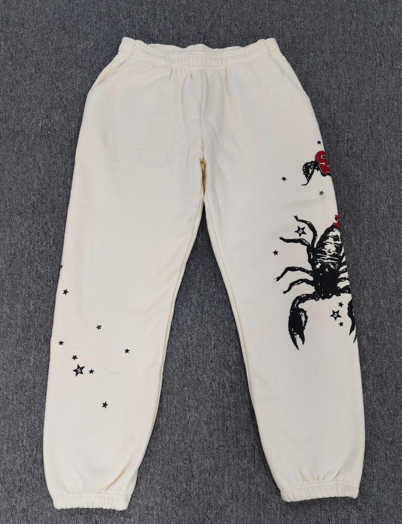 Young Thug Style Spider Web Hoodie Set