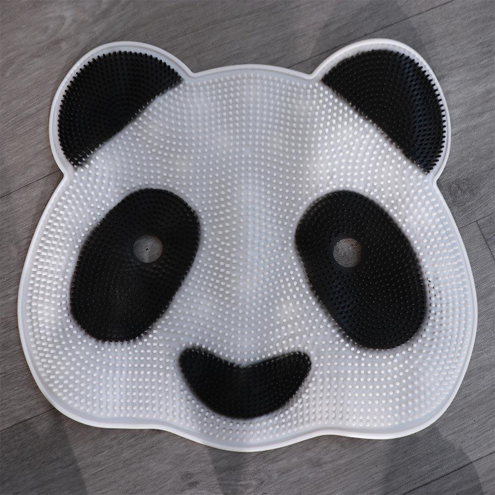 Süßes Panda Massage-Matte Vielseitige Bodenmatte Fußschrubber Anti-Rutsch-Matte Duschraum