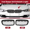 Pair of 51137263479/51137263480 Grilles for 2012-2018 BMW 3 Series F30/F31.