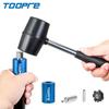 TOOPRE Mountain Road Bicycle Sunflower Driving Tool Front Fork Bowl Set Steel Flower Core Installation Sleeve