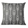 Gray Geometric Patterned Pillowcases, Modern and Stylish DecorLiving room sofa cushion cover,  bedroom room decoration