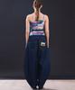 Soipeuyukaen Curved Denim Volume Pants