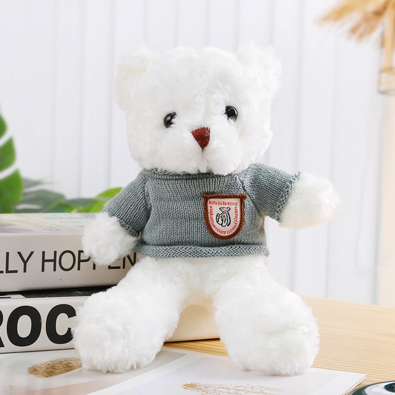 Teddy Bear Plush Hoodie Doll - Cute Activity Gift with Logo Print