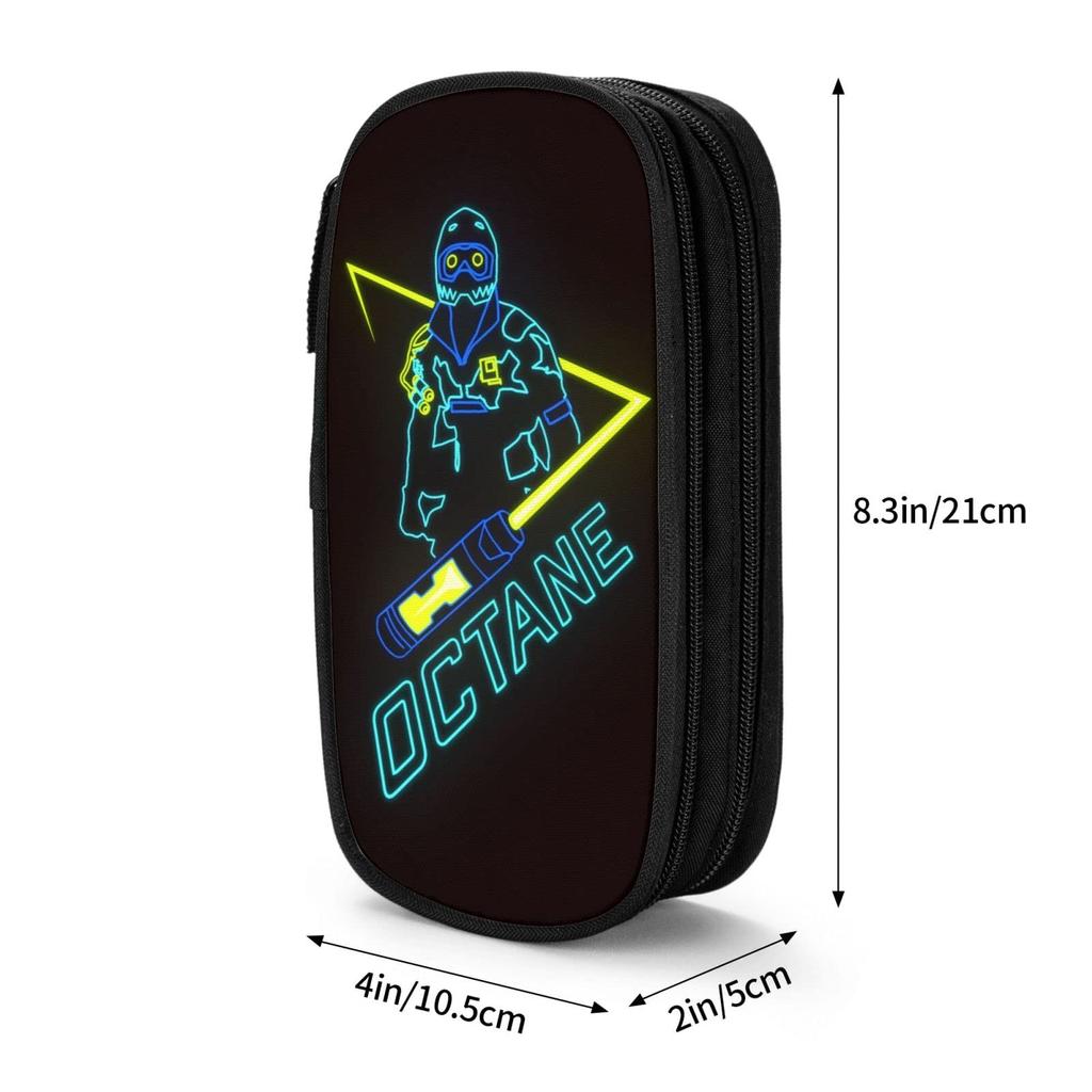 Apex Pencil Large Stylish Pen Simple Tool Pencil Case for and Suitable for High and Working Elementary and Junior High School Students Case, Capacity,