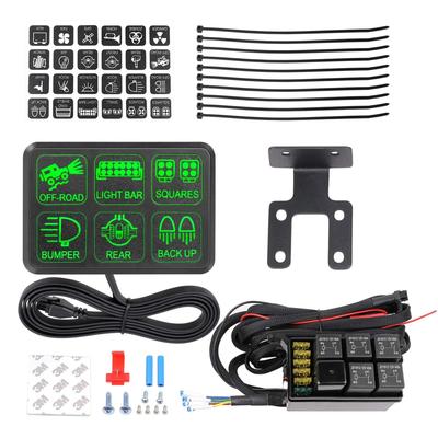 Universal 6-switch Panel with Relays - Control Box