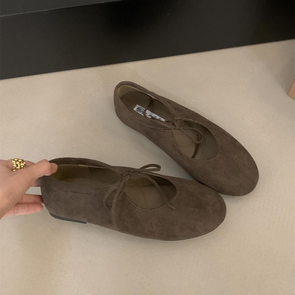 

Fashion Bailamos Brand Women Flats Shoes Female Round Toe Footwear Fashion Shallow Flats Buckle Strap Ladies Mary Janes Shoes 40