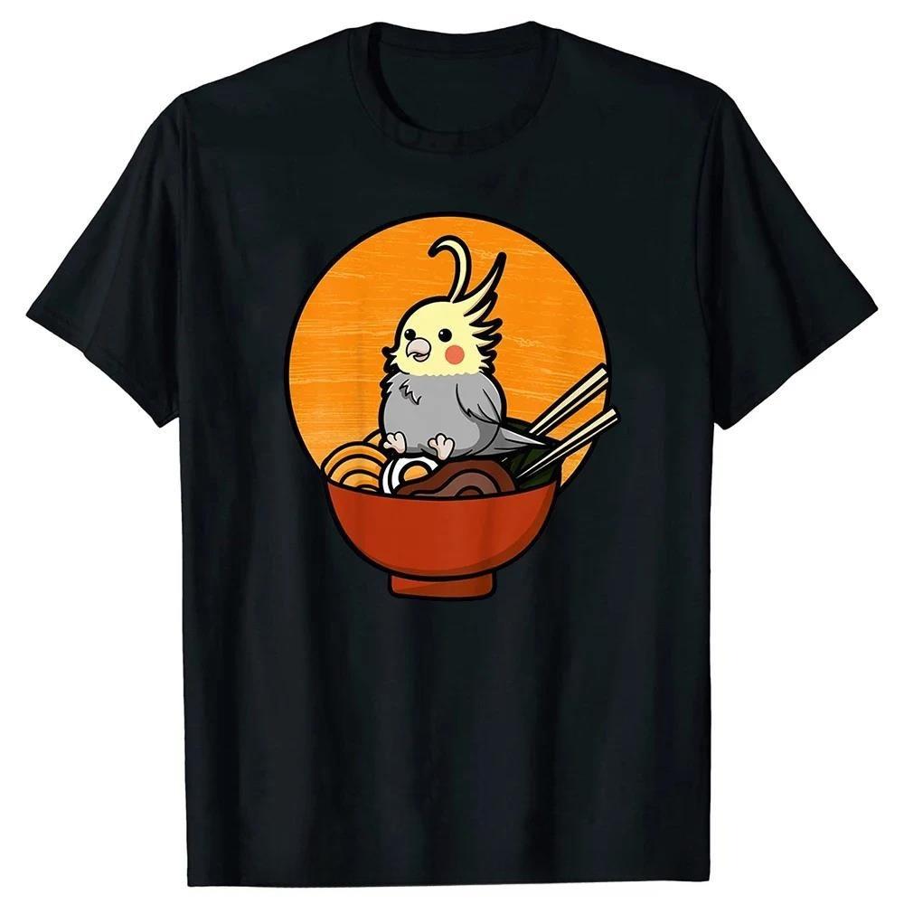 

African Grey Parrot Love Funny Oversized T-shirt Summer Style Men s Clothing Street Wear Cotton T-shirt Bird Lover Fitness 4XL