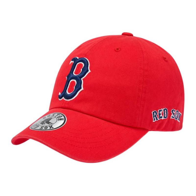 MLB 100% Хлопок Бейсболки Унисекс Красные Модные 3ACPB245N-43RDS F