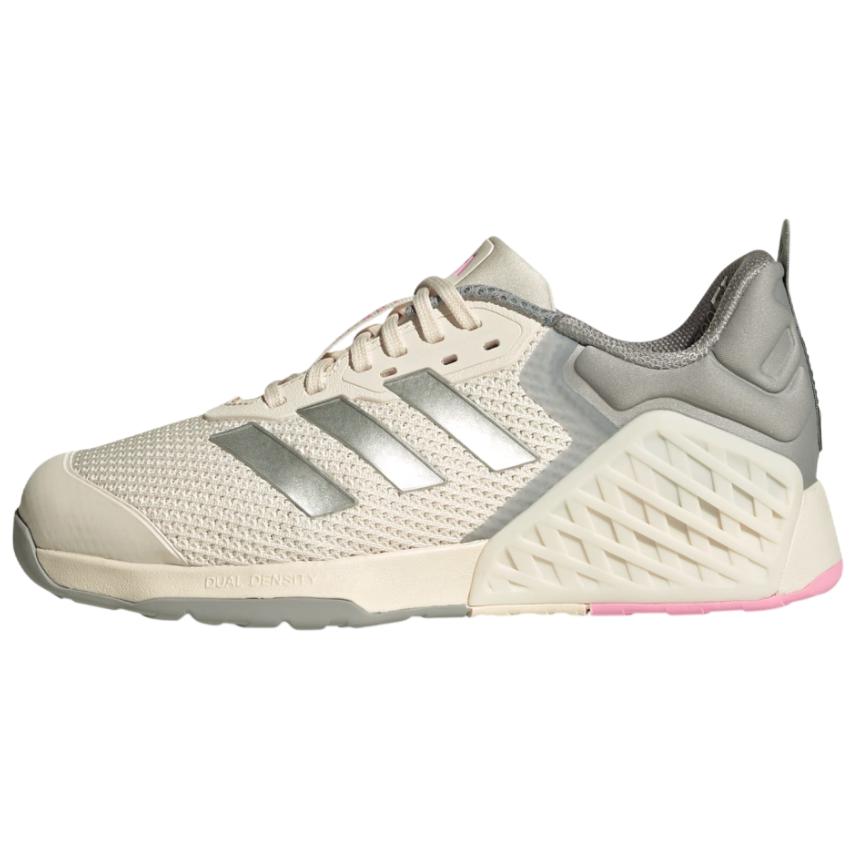 Adidas Dropset 3 Cloud White Matte Silver Women Sneakers Cream True-Pink JR1678