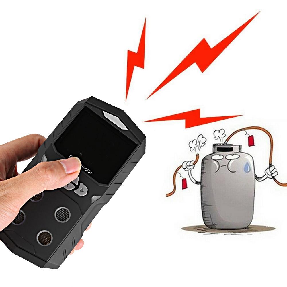 4 v 1 CO/HS O/EX Bezpečnostní siréna Detektor plynu Alarm Monitor Tester Hlas