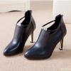 Fashion Autumn New Fashionable Pointed Short Boots Casual High Heels Simple Comfortable Versatile Sexy Ankle Short Boots