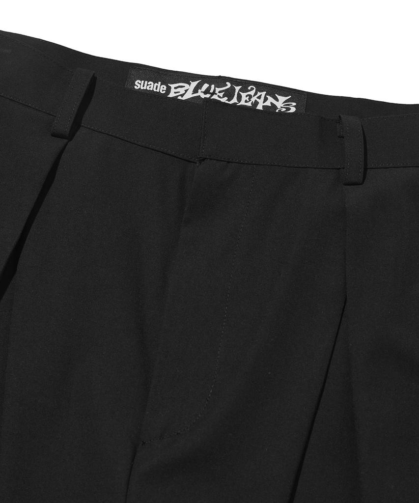 Seuweideu One Tuck Slacks [Black]