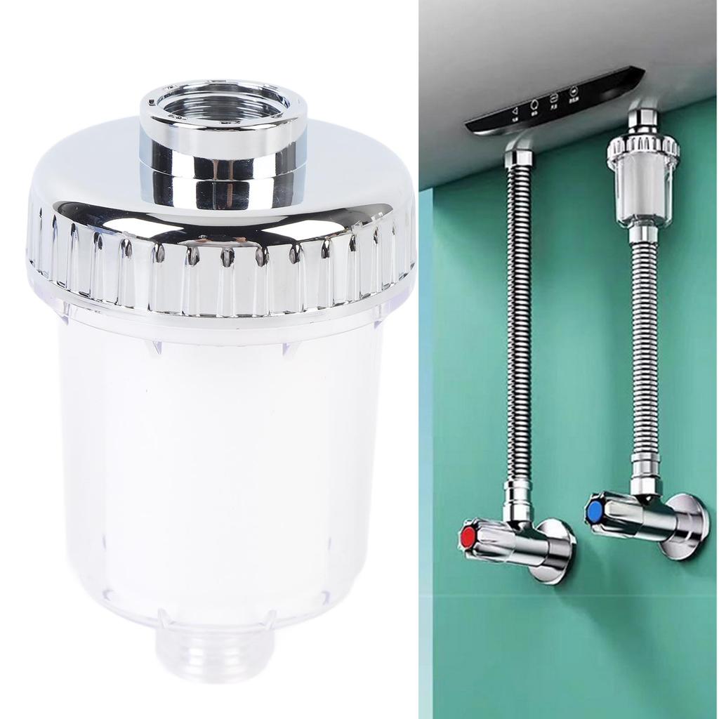 Front Duschfilter PP Baumwollkartusche Universeller Duschwasserfilter für Badezimmerwassererhitzer