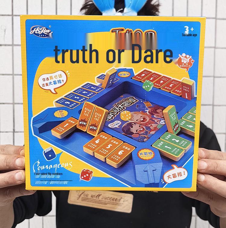Truth or Dare Kids Board Game: Educational Toy for Parent-Child Interaction