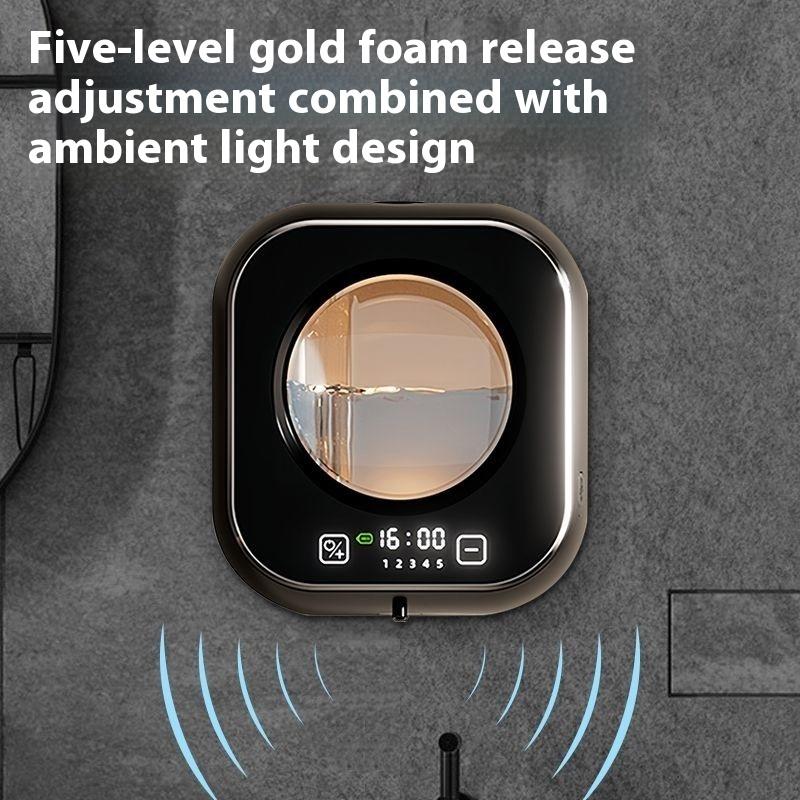 Automatic Induction Hand Sanitizer Dishwasher Intelligent Electric Foam Wall-mounted Charging Inductive Washing Mobile Phone