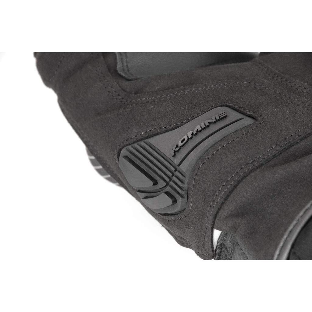 Komine Motorcycle Protective Winter Short Gloves, 2XL, Black, 06-840 GK-840