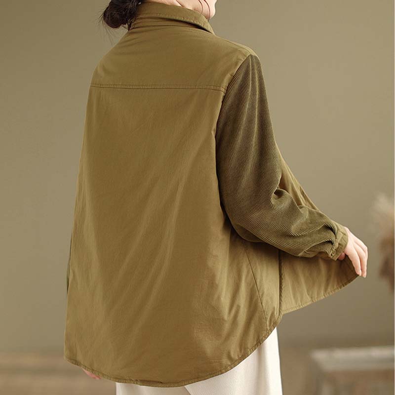 Coat for Women Thickened Autumn Winter Windbreaker Oversize Waterproof Casual Jacket