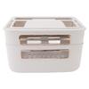 Router Storage Box 2 Layer Dust Proof Multifunctional with Lid Cable Management Router Box for