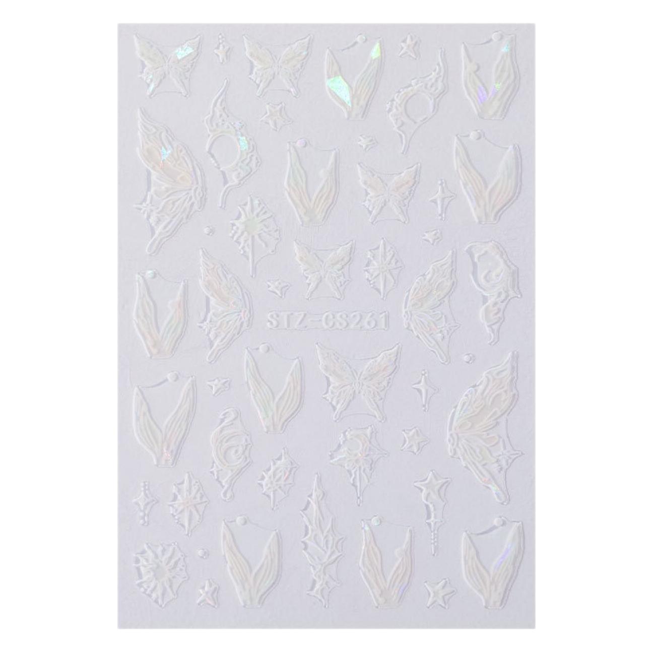 

Новая Аврора Тонкий Прочный Маникюрный Стикер Новый Свет Ракушки Хвост Русалки Бабочка Ловкий с Клейким Стикером для Ногтей T102-Aurora Fishtail