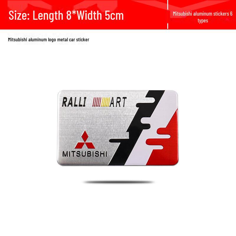 

Mitsubishi New ASX Lancer Lingshuai RALLI ART металлическая табличка алюминиевая наклейка