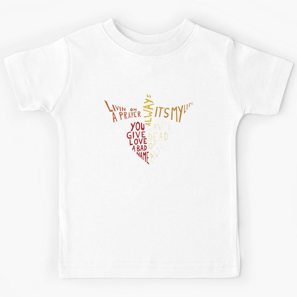 Bon Jovi - Songs Kids T-Shirt 170