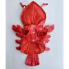 Soft Lobster Pet Costume Cozy Lobster Cosplay Clothes Funny Cat Halloween Costume  Dress Up