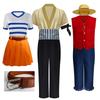 Live-Action-Film ONE PIECE Cosplay-Kostüm Nami Sauron-Kostüm Cosplay Luffy Vollständiges Halloween-Animationskostüm