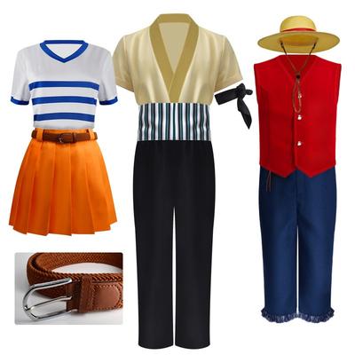 Live-Action-Film ONE PIECE Cosplay-Kostüm Nami Sauron-Kostüm Cosplay Luffy Vollständiges Halloween-Animationskostüm