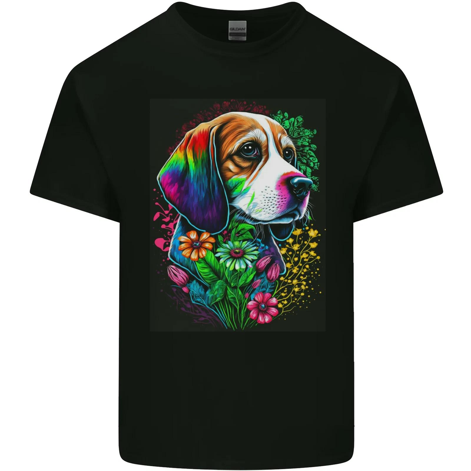 A Cool Basset Hound Dog Kids T-Shirt Childrens M