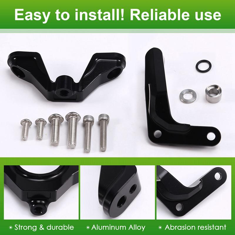 Motorcycle Steering Damper Holder Kit Stabilizer Mounting Bracket For Kawasaki Ninja ZX-6R ZX 6R 636 ZX6R 2013-2025