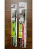 Tri-Head Soft & Hard Bristle Adult Toothbrush with 3D Tongue Scraper