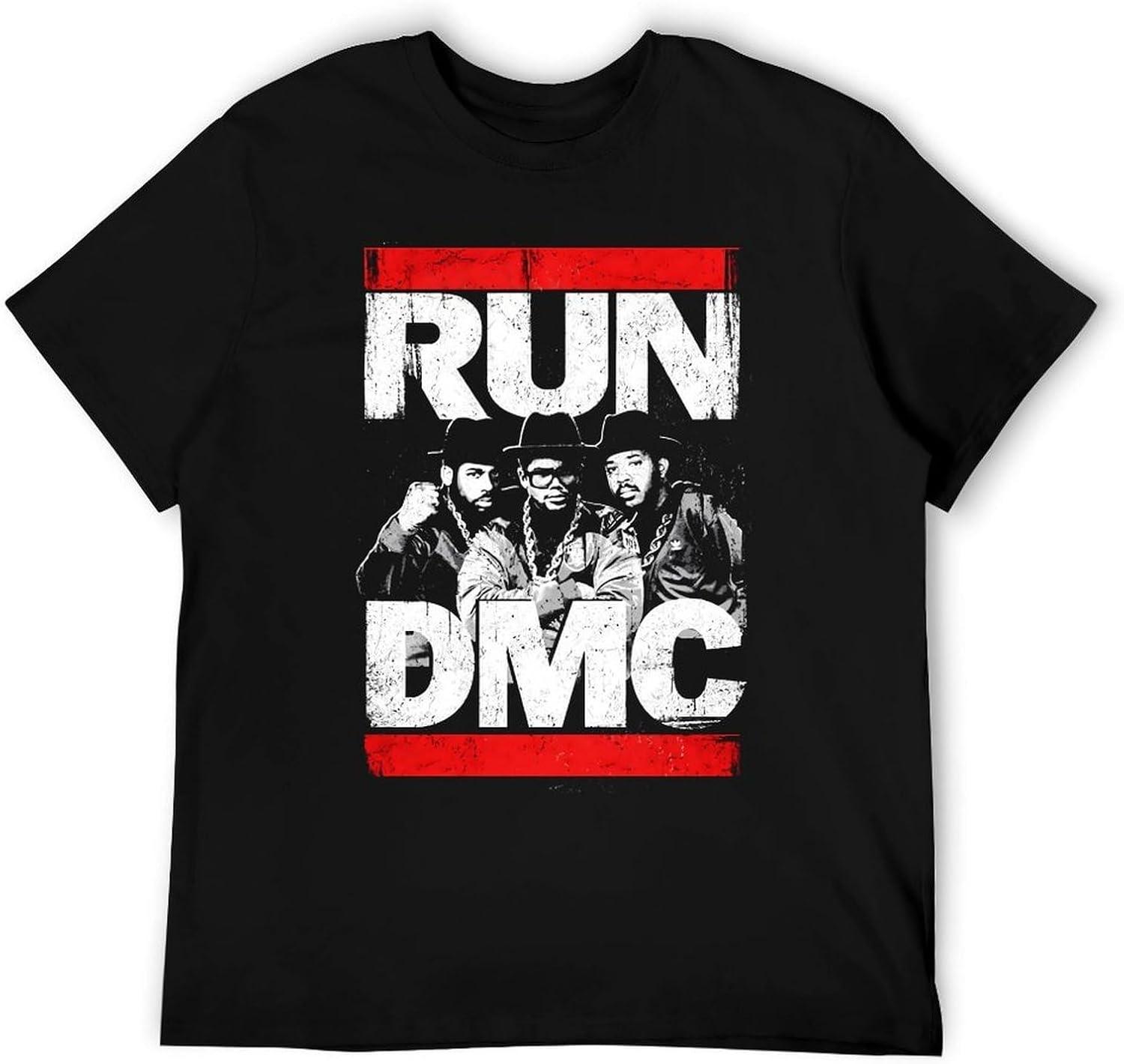 Men s Vintage Hip-Hop Music Graphic T-Shirt – Retro Rap Music Inspired Tee XXXXXL чёрный